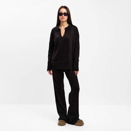 Women's costume (jumper and trousers) Mist p. 44-46, black