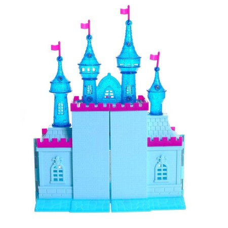 Castle for dolls "Magic" with accessories, sound, light, mix-4