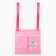 Organizer for storing things for a crib "Our little miracle" for a girl, 2 departments