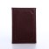 Cover for passport, burgundy color