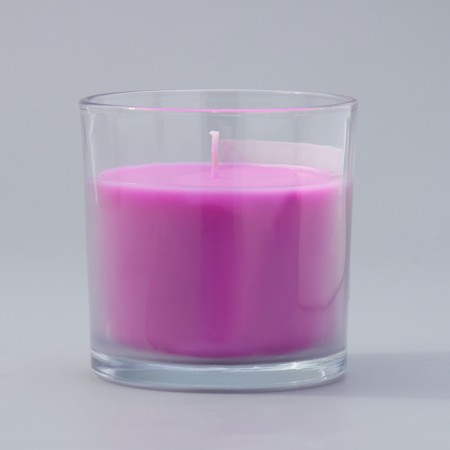 Aromatic giant candle in a glass "Black Cherry", soy wax, 10x10 cm-2