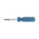 Slate Combined Tundra, 4 in 1, plastic handle, PH1/SL4 PH2/SL5 x 75 mm Mix
