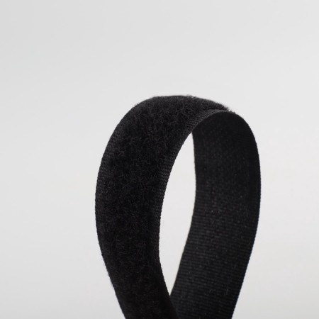 Velcro "loop", 20 mm × 25 ± 1 m, black color-5