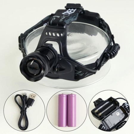 Lanter Batheli 10 W, 2x1200 mAh, USB, P50, COB, ZOOM