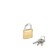 Apex castle "Apex" PDS-01-32, blister, brass
