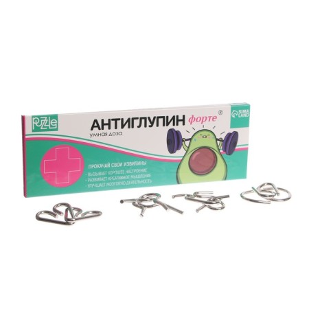 A set of puzzles "Anti -Gulupin", 4 pcs.-5