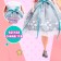 Fashionable hinge doll "Mira" in a dress