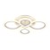LED ceiling LED with Ambrella Light, Original, Fa520, 4XLED, 66 W, 4970LUM, 3000-6400K, white color, white