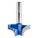 Frases groove bison 28740-31.8, shaped No. 1, r = 9.5 mm, 31.8 x 16 mm