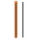 AIRLINE wiper elastic bands, 700x6 mm, 2 pcs
