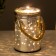 Nightlight "Night Tale" LED from batteries 3AAA silver 8x8x12 cm Risalux