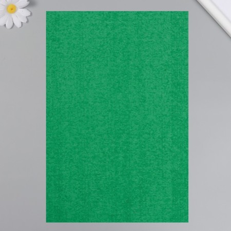Foamiran terry "Emerald" 2 mm (set of 5 sheets) A4 format format-1