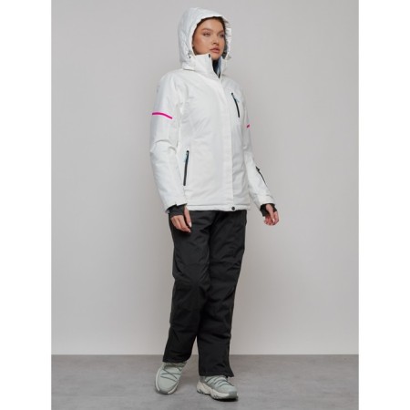 Ski suit female, size 50, white color-24
