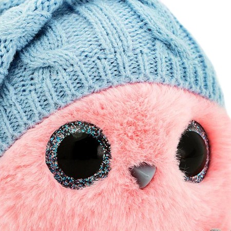 Soft toy "someone in a hat with pompons", 13 cm, color mix-6