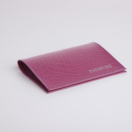 Cover for passport, lilac-lilac color-2