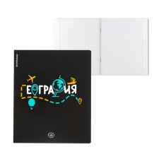 Subject notebook, 48 sheets, cage, geography, erichkrause 