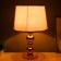 Hell's table lamp E27 40W gold 25x25x40 cm