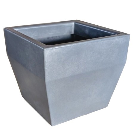 Kashpo for flowers "Quadro" 40x40x34 cm, 36 l, color anthracite