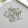 Decor for creativity Metal "Key" silver 2.3x1 cm