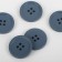 A set of buttons, 4 punctures, d = 23 mm, 5 pcs, the color is matte