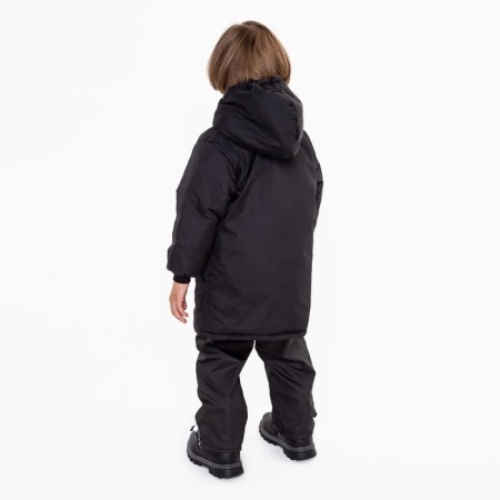 Jacket for a boy, black color, height 116-122 cm-5