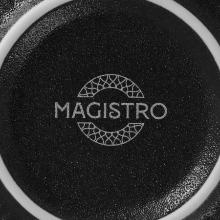 Porcelain bowl Magistro line, 350 ml, d = 11.5 cm, black color-8