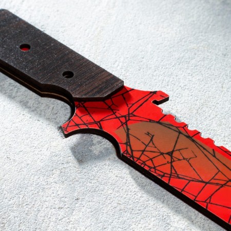 Souvenir wooden knife 6 modification, 5 flowering in the packing, mix-2