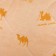 Adele Camel Pillow 68x68cm, Polyesh, PE 100%