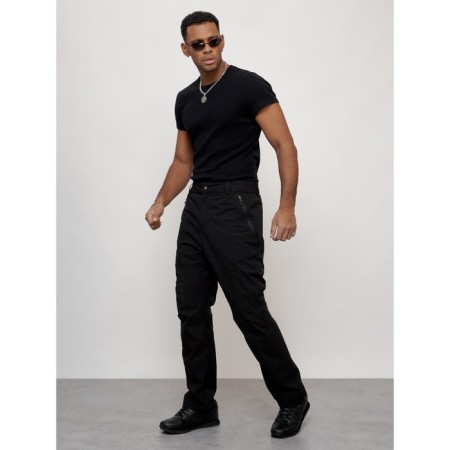 Sports male winter, size 54, black color-1