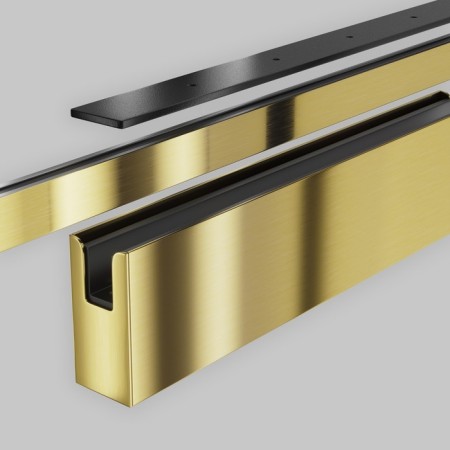 Technical TR151-1-12W3K-BS BASIS, 232x24x48.5 mm track lamp, LED, 12W, 400LM, 3000K, Brass color-5