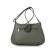 22322 Women's bag, 31x20x8 cm, leather claim, olive