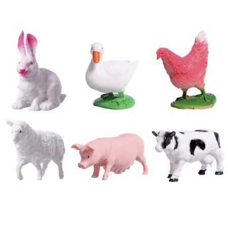 Animal set "My Farm", 6 figures