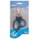 Delight-bent claws, large bent, 19.9 cm, black and blue