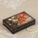 Casket "Lilia in Vase", 11 × 16 cm, lacquer miniature