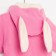 Combineson children with ears, color pink/print, height 68-74 cm (22)