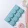 Baking uniform “Oystitsa”, silicone, 30 × 17 × 2.6 cm, 8 cells (7.2 × 6.2 cm, color mix