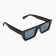 Sunglasses "OneSun", UV 400, pipe 14.5 cm, width 15 cm, lens 3.2 x 5.2 cm