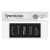 Thermonacle for textiles "Style", 13 × 6 cm