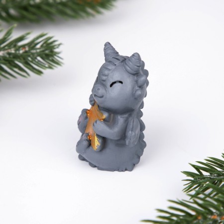 Dragon figure, 5 x 5.5 cm-3