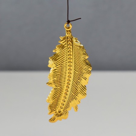 Wind Music Metal "leaves and butterflies" 5 bells 65x17 cm-3