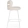 Forest Forex Metal/Builder Fabric, White/White 46x50x87 cm
