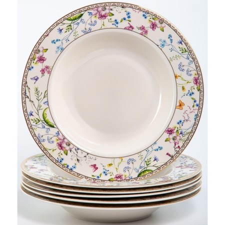A set of 6 deep plates of Balsford "Avanta", 550 ml, D = 22 cm