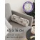 Pillow Roller "Flowers Contour, Decorative, size 16x45 cm