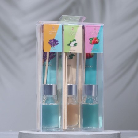 A set of diffusers of aromatic, "lavender, jasmine, strawberries", 3 pcs, 10 ml, "wealth of aroma"-3