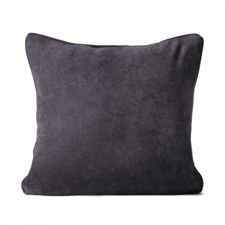 Decorative pillowcase "Tina", size 45x45 cm, dark gray color