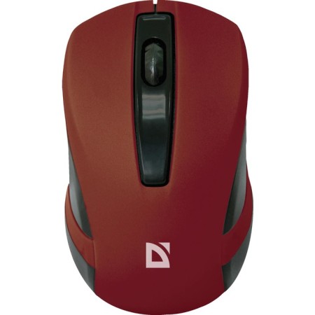 The mouse Defender MM-605, wireless, optical, 1200 dpi, 2xaaa (not in compl), red-1