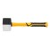 Rubber Kiyanka Denzel 11102, black and white, fiberglass handle with tpr coating, 450 g