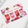 A set of magnetic bookmarks 4 pieces on the substrate "Beloved Teacher"