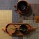 Serving napkin Zapel Gunny, brown color