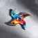 Wooden souvenir "Shuriken 2" mix